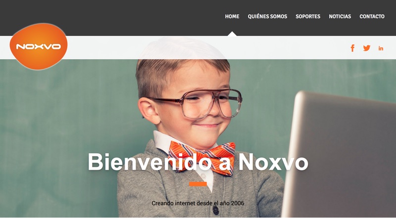 Nueva web de Noxvo
